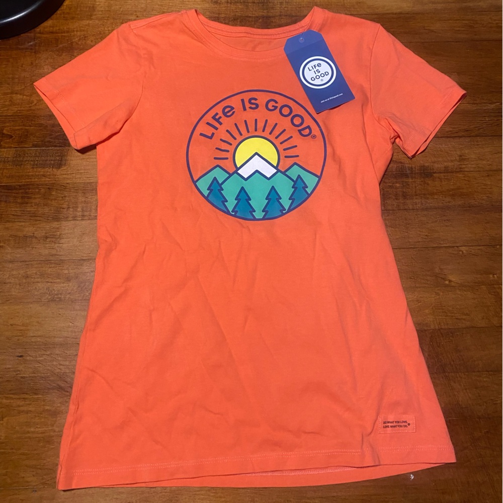 NWT Life is Good shirt XS